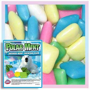 Dubble Bubble Polar Mint Chicle Gum
