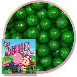 Dubble Bubble watermelon gumballs