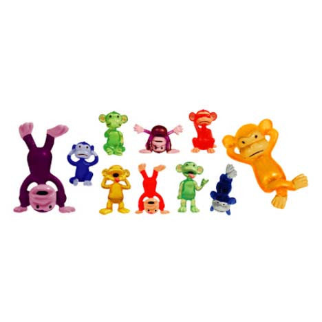 Funny Monkeys Figures