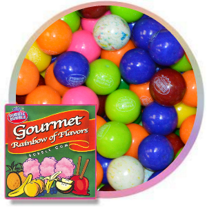 Assorted 10 Color Mix Vending Gumballs (1-inch /850 ct)