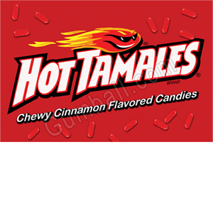 Hot Tamales Vending Label