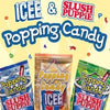 ICEE popping candy in 1.1 inch toy vending capsules