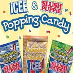 ICEE popping candy in 2 inch toy vending capsules