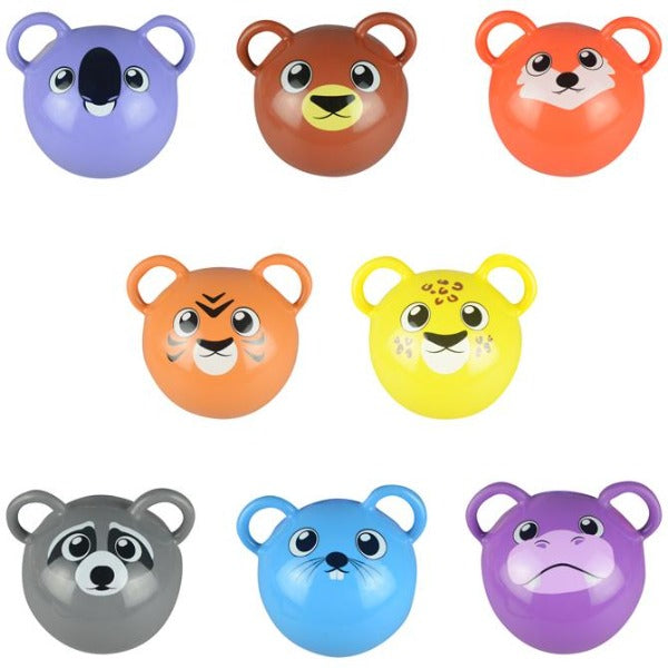 5 Inch Animal Face Inflatable Balls Product Image