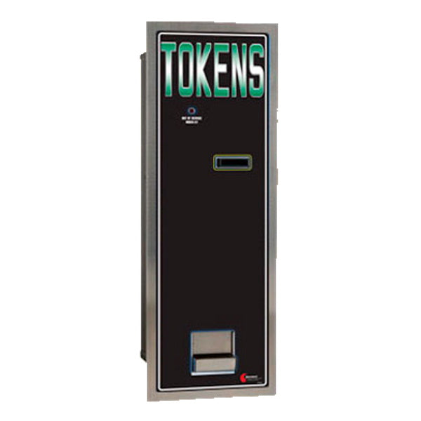 MC300RL Standard Change Machine Black and Green Tokens Graphic