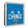 MC620RL-DA Dual Standard Change Machine Blue Bubbles ??CHANGE?� Decal