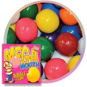 Mega Mouth Unfilled Gumballs Product Image