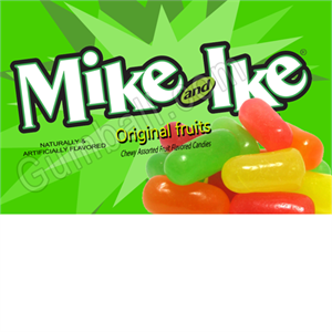 Mike & Ike Vending Label