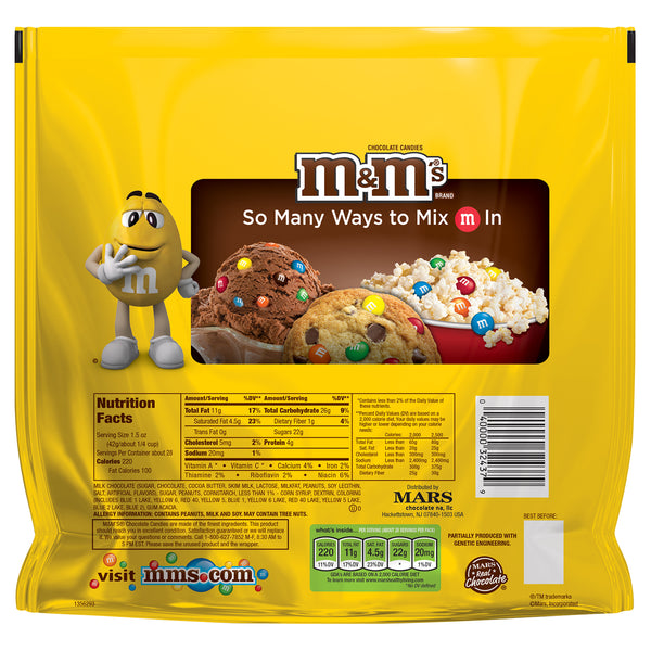 M&Ms Plain Candy, Bulk 14.25lb Case