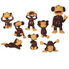 Monkeyin Around Figurines 2 Inch Toy Capsules product detail