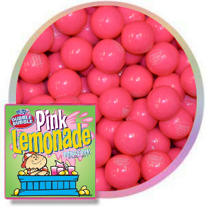 pink lemonade gumballs