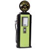 Poly Gas themed Tokheim 39 Junior gas pump gumball machine black with lime green interior