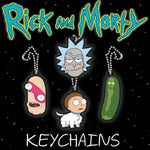 Rick and Morty 2-D Figure Keychains 2" Capsules Product Image