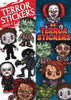 Terror Stickers #2 front and back display