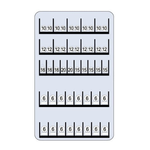 Seaga INF5C product coil configuration diagram