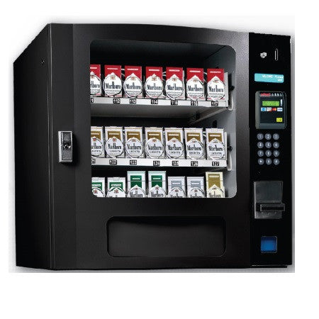 Seaga SM16 CIG SM24 small sized cigarette vending machine in black