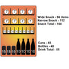 Naturals2Go Snack & Drink Vending Machine snack diagram