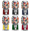 Color options for Titan vending machine: maroon, black, blue, yellow, green and red