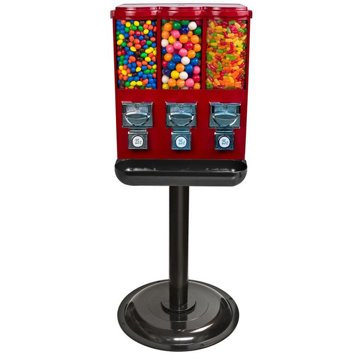 Three Head Candy Machine with Stand | Gumball.com