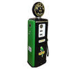 Poly Gas themed Tokheim 39 Junior gas pump gumball machine green with black interior