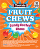Tootsie Candy Coated Fruit Chews Product Display