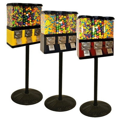 Color options for triple-pod vending machine